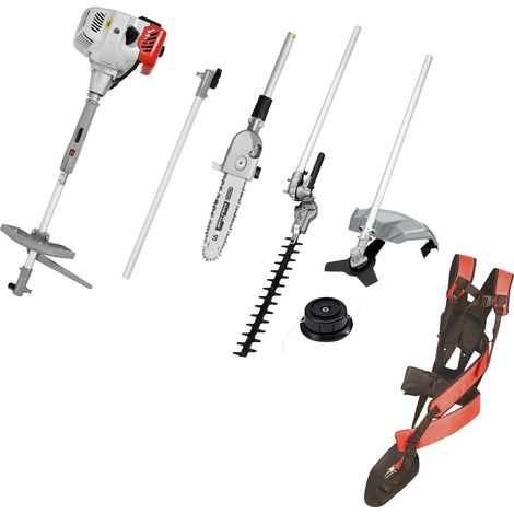 Multitool IBKH 52-1 à Essence 4en1, 51,7 cm³, 1,5 KW, avec bandoulière (1/5)