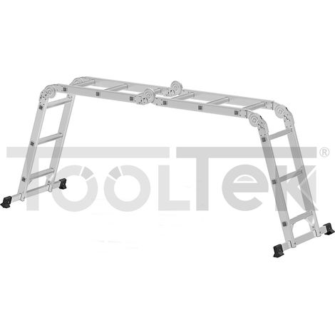 SCALA MULTIFUNZIONALE PIEGHEVOLE PONTEGGIO 3,7mt PONTEGGI G02440