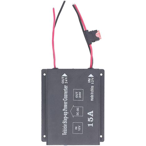12V auf 24V Spannungswandler, 15A DC/DC Aufwärtswandler, Subwoofer-Modifikationszubehör