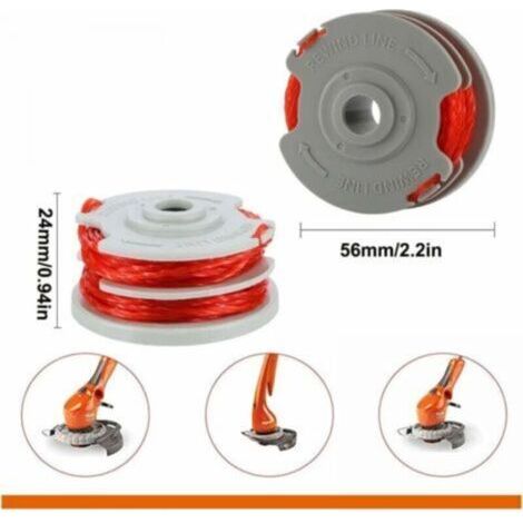Bobine de rechange de fil de coupe-bordures en nylon Flymo FLY021 513937190, 4 pièces (longueur du fil 11 m, diamètre ⌀1,5 mm) (1/4)