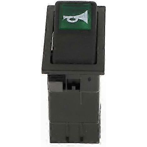 2-poliger Hupenknopf mit 3 Hupen für Autos, Stromabschalter, Motorstoppfunktion, universelles Autozubehör, robustes Ersatzteilset. (1/5)