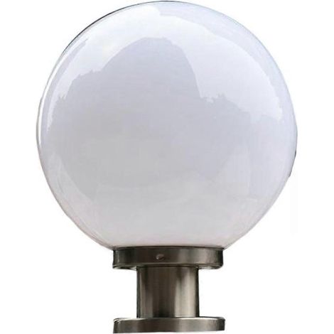 Lampes solaires sur poteau LED en acier inoxydable IP65 étanches avec télécommande pour jardin, terrasse, clôture, pilier (1/5)