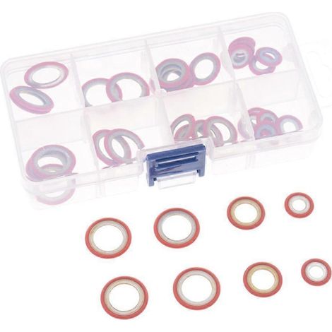 Kit de joints toriques de réparation pour compresseur de système de climatisation automobile (1/5)