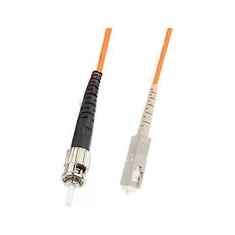 Jarretière à fibre optique SC-ST monoconducteur multimode, longueur 3 m