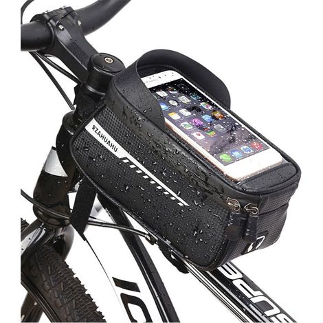 Support universel étanche compatible avec les tubes de vélo (1/2)