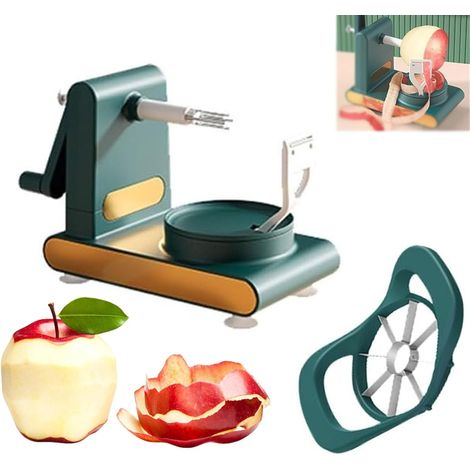 Éplucheur multi-fruits avec séparateur, éplucheur multi-fruits 2.0, éplucheur manuel, éplucheur de fruits et légumes en acier inoxydable pour pommes de terre (1/5)