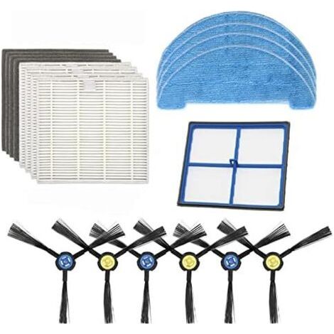 Lot de 6 filtres pour ECOVACS T30 PRO Omni pour Deebot T30 Max (1/2)