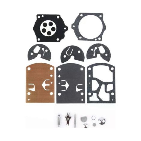 Jeu de réglage de carburateur, tournevis carte outil cannelé Pacman Type Double D 10 pièces (1/5)