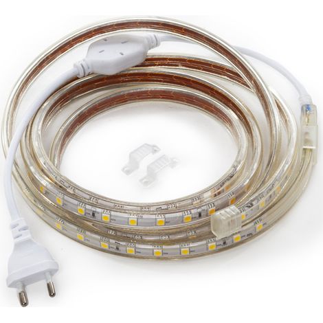 Streifen mit 60 LEDs/M SMD3528 220VAC x1M 40.000H [GR-3528220VAC1M-0005]-Grün (1/2)