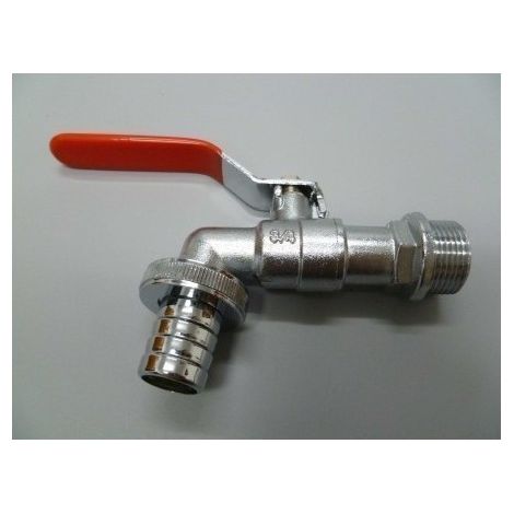 Grifo manguera 1/2" lat/cr s&m
