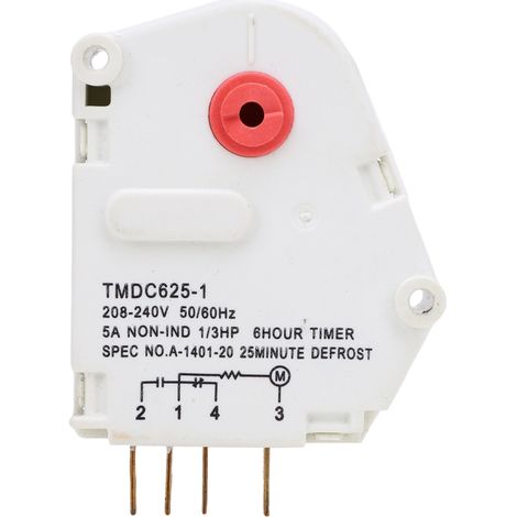 Temporizador de descongelación para refrigerador, temporizador de control de descongelación para congelador, modelo TMDJ625ZF1 (1/5)