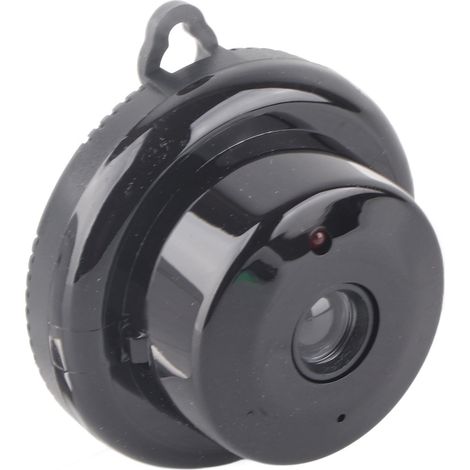 Mini caméra IP WiFi 1080p HD avec détection de mouvement, vision nocturne, application et accès à distance. Caméra corporelle portable pour la maison et les magasins. (1/5)