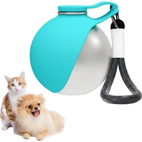 Bouteille d'eau Portable pour Animaux de Compagnie, Gourde de 285ML Compacte pour Chiens et Chats, Gamelle Étanche - MMCD-ZGL-04946 (1/5)