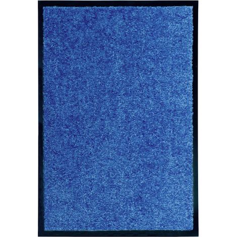 Paillasson lavable Bleu 40x60 cm (1/5)