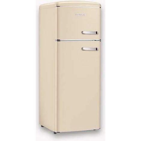 Frigorifero Retrò doppia porta Severin Crema RKG 8903 Apertura porta a SX (1/3)