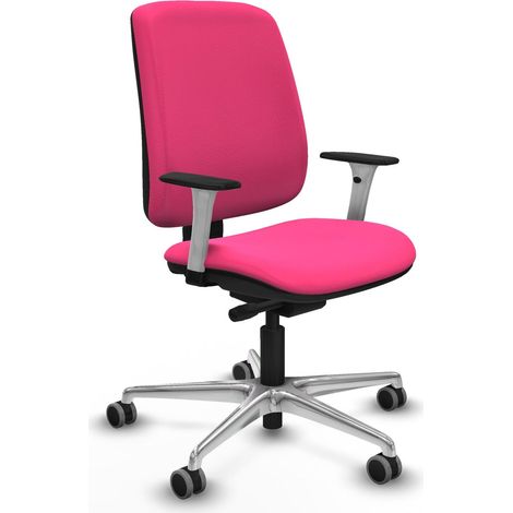 Sedia da ufficio piqueras y crespo Alares rosa similpelle regolabile (1/2)