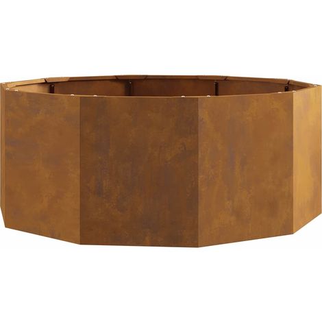 Jardinière Rouillé 90 x 90 x 35 cm CFW697264 (1/5)