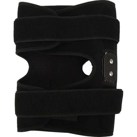 Gelenkige Knieorthese, 2 Aluminium-Stützbänder, flexibler Abstandshalter, strapazierfähige Knieorthesen zur Gelenkrehabilitation (1/4)