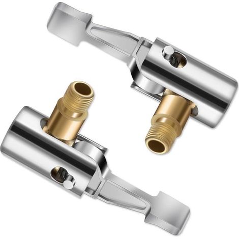 Adaptateurs de valve pour voiture 2 pièces 8 mm – Embouts pour pompe à air – Adaptateurs pour valve de pneu de camion – Clips et raccords de gonflage automobile (1/5)