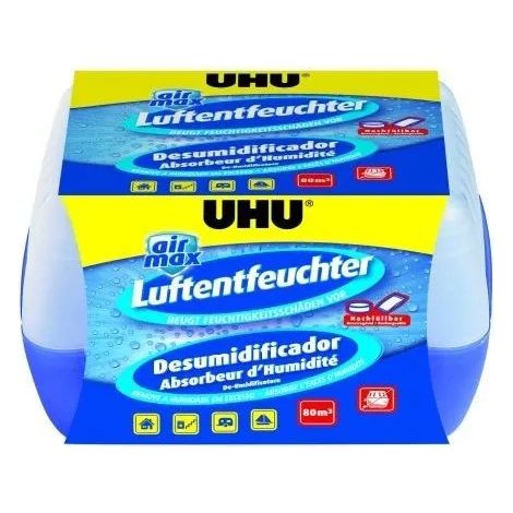 UHU Air Max Gel Deshumidificador Transparente 32 m²