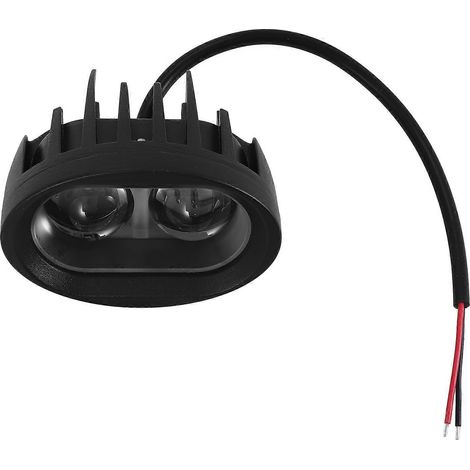 Lampe de signalisation LED bleue pour véhicules 10V-80V, projecteur de sécurité pour chariots élévateurs et voitures, lampe de sécurité industrielle 20W (1/5)