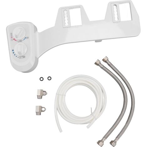 Bidet autonettoyant Non lectrique, Chasse d'eau de Pistolet de Toilette Intelligente avec buse Mobile  Double Bouton (1/5)