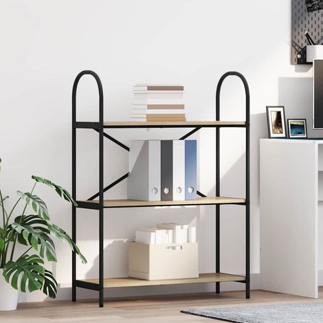 Bücherregal Sonoma-Eiche 80 x 30 x 109 cm Holzwerkstoff