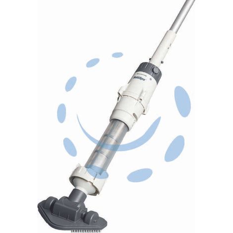 BESTWAY Aspirapolvere elettrico Aquascan, batteria ricaricabile per spa e piscine fino a 2 m di diametro (1/10)