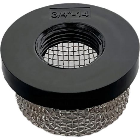 Lntyq 2er Set Belüftungsfilter aus Edelstahl 14 Innengewinde, Industrie-Inline-Filter für Aquarienpumpe (1/5)