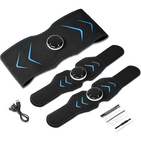 Cintura elettrica dimagrante per la stimolazione muscolare del corpo, strumento per l'allenamento dei muscoli addominali, tonificante e per favorire la perdita di peso, nuova cintura vibrante fitness