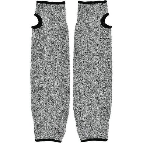 Paar Schutzarmstulpen, Sicherheitsarmstulpen, schnittfeste HPPE-Handschuhe
