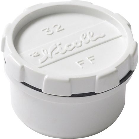 Tappo in PVC Bianco 40