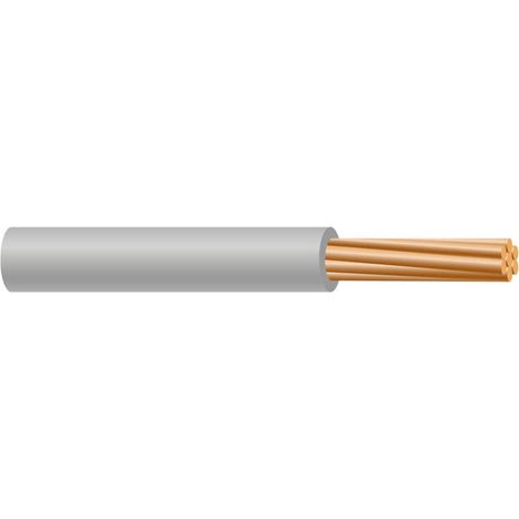 CABLECILLO LIBRE HAL.4,0mm.GRIS (25M)