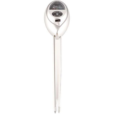 3-in-1 Soil Tester: Accurate measurement of moisture, pH value, acidity and alkalinity – Ideal for vegetable gardens