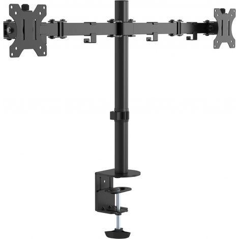 VFM-DPD2B soporte de mesa para pantalla plana 41,9 cm (16.5) Abrazadera Negro
