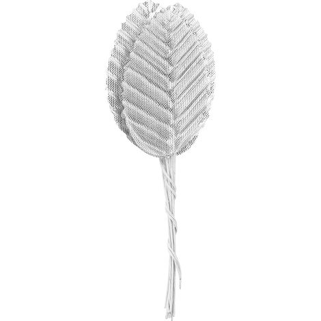 200 künstliche Silberblätter für DIY-Blumendekorationen, Partys und Garten (200er-Packung) (1/5)