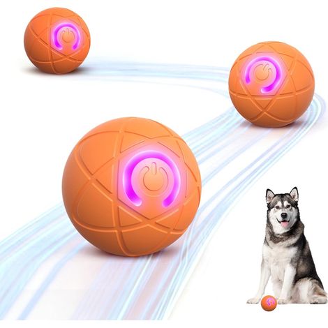 Questa intelligente palla interattiva è adatta a cani di piccola e media taglia, è un giocattolo che allevia l'ansia ed è ricaricabile tramite USB. (1/3)
