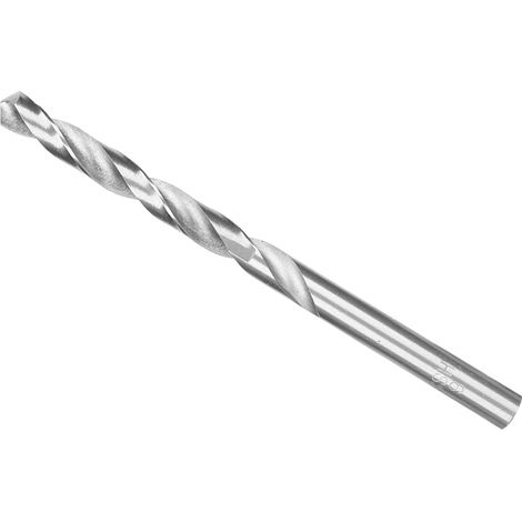 Boîte de 10 forets HSS, queue cylindrique, forets hélicoïdaux, 6,0 mm (1/5)