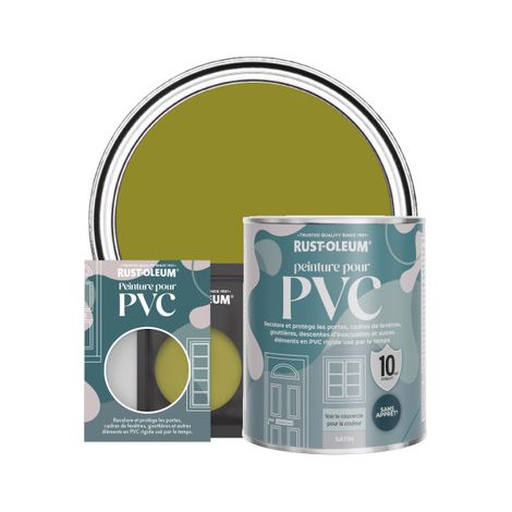 Peinture pour PVC, Finition Satinée - Olive marinée (1/3)