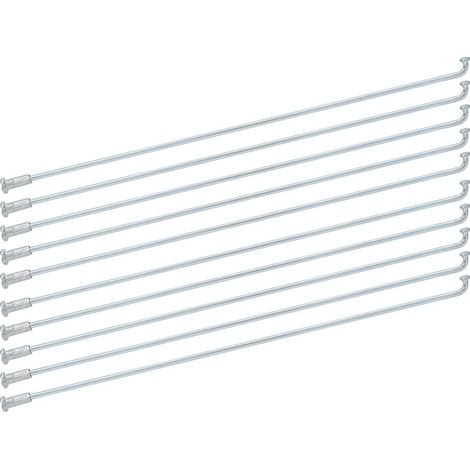10 13G 2,2 mm Eisen-Mangan-Fahrradspeichen für Fahrräder und Dreiräder, Ersatzteile für Laufräder (1/5)