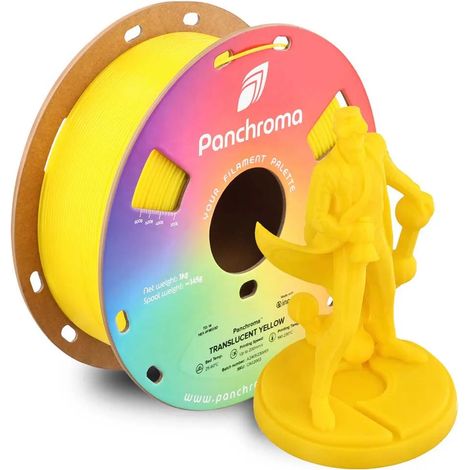 Filamento per stampante 3D Polymaker Panchroma traslucido 1kg (1/3)