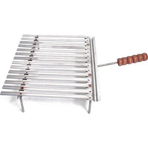 GRATICOLA IN ACCIAIO INOX CON RACCOGLI SUGO cm. 40x35