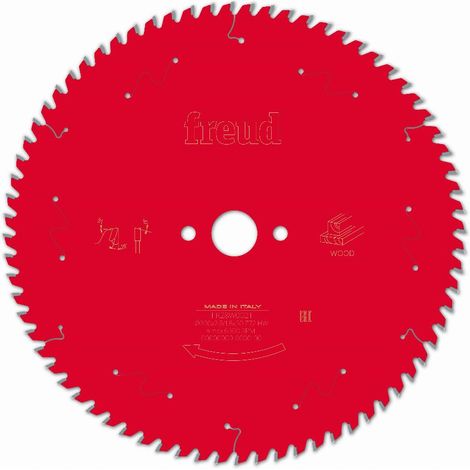 Hoja para sierra circular portátil FREUD - Ø300 2,5/1,8 AL30 Z72 BA 10° - F03FS09785 -FR28W002T