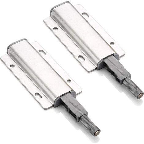 Cerradura magnética de empuje para puertas y cajones, 2 unidades (1/5)