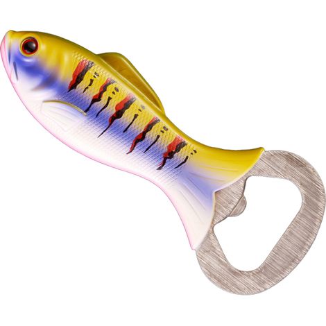 Ouvre-Bouteille Poisson - En Métal - Pour Bière Et Autres Bouteilles - Idéal Camping Pêche - 1 Pièce (1/5)
