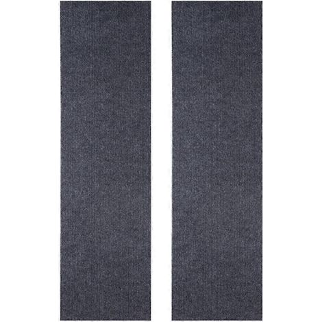 Tapis à griffer adhésif pour chat, découpable et recouvert de tissu, idéal pour les coins de canapé et les murs. (1/5)