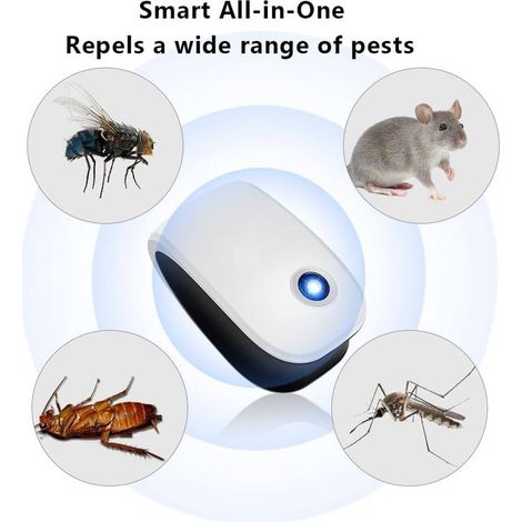 Ultra Pest Repeller Electronic Plug in Repellent pest Control for Insects Roaches Ant Mice Bugs Mouse Rodents (1/5)