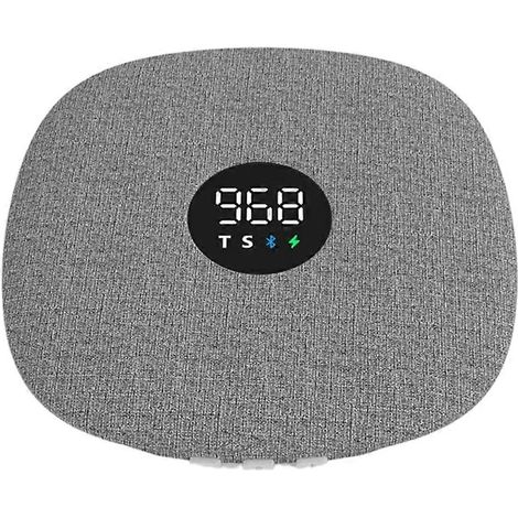 Bluetooth-Lautsprecher mit Knochenleitungsfunktion für unter das Kopfkissen, Hi-Fi-Stereo, weißes Rauschen, Einschlafhilfe, TF-Karten-Musikplayer, Schlaftimer. (1/5)