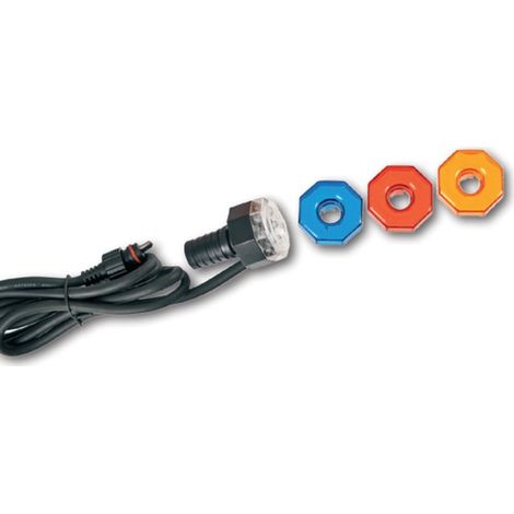 Ubbink – Éclairage fontaine MINIBRIGHT 1x8 leds – Couleur de lumière multicolore – Longueur câble 5 m – Pour ambiance extérieure (1/2)