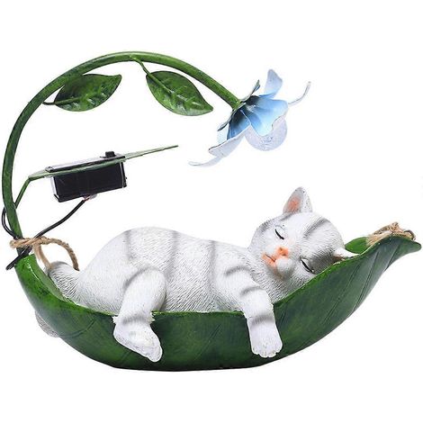 Solarbetriebene Tierfigur für den Garten, wasserdichter Anhänger, Außendekoration mit LED-Lichteffekt, Wohnaccessoire.